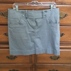 Gray loft skirt